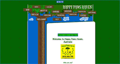 Desktop Screenshot of happypawshaven.com.au